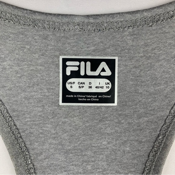 Fila Grey Racerback Tank Top - Picture 5 of 11